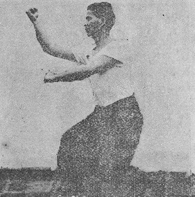Posture 8 : poing d&rsquo;avalanche en pleine face — planche 8 de l&rsquo;édition de 1947