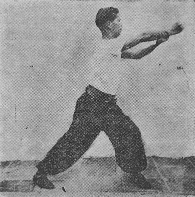 Posture 11 : le mont Tai écrase le sommet — planche 11 de l&rsquo;édition de 1947