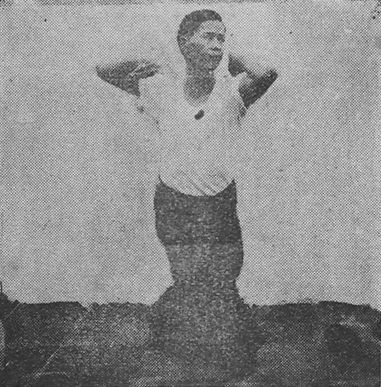 Posture 22 : pas tordu, coude qui colle — planche 22 de l&rsquo;édition de 1947