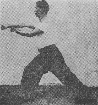 Posture 37 : scellement d&rsquo;accueil, torsion à droite — planche 37 de l&rsquo;édition de 1947