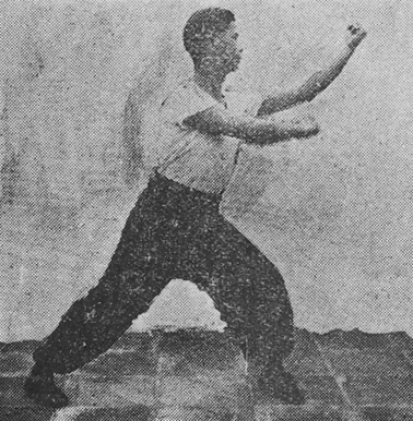 Posture 44 : ascension, poing d&rsquo;avalanche — planche 44 de l&rsquo;édition de 1947