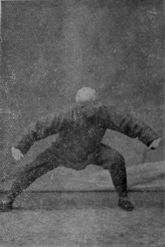 paume qui suit la force à gauche, 3e partie (photographie de 1937)
