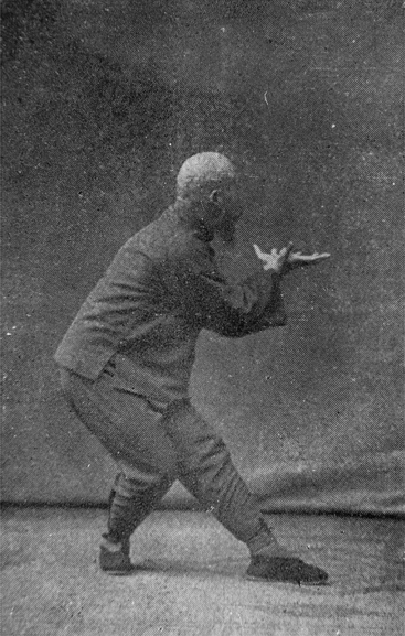paume qui embrasse à gauche, 1re partie (photographie de 1937)
