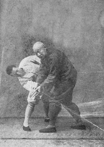 Technique de qinna 1, photographie de Chen Weiming publiée en 1937