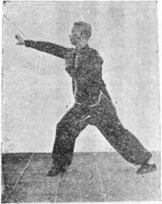 Quarante-quatrième posture, figure de passage : la paume droite se changeant en main scellante, planche de l&rsquo;édition de 1958
