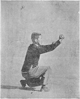 Septième posture, figure finale : avant-bras pressant du droit, planche de l’édition de 1958