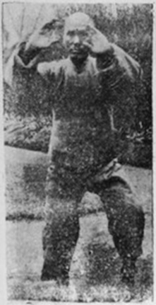 Figure 6 du manuel original de 1932 — L&rsquo;oie blanche déploie ses ailes (白鵝晾翅)