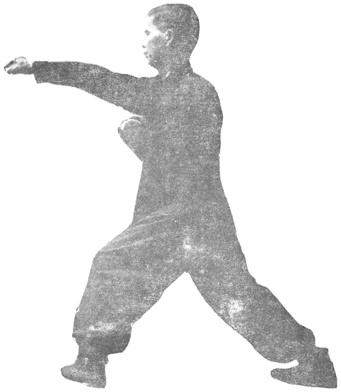 Posture 12 — Saisie de la main droite qui accroche et cueille : photographie de Luo Guangyu dans l&rsquo;édition de 1954