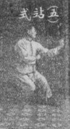 Figure 5 de l&rsquo;édition originale : posture de combat