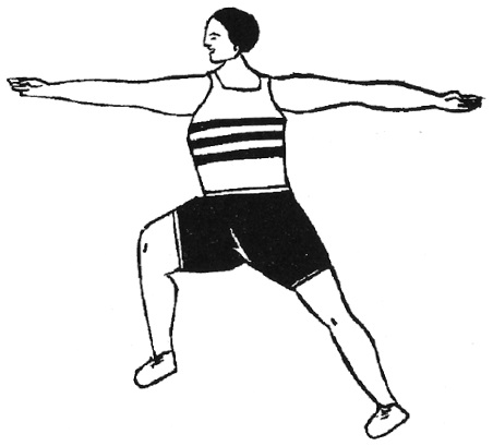 Figure de l&rsquo;édition de 1938 : la posture du cheval-arc-flèche (弓箭馬式)