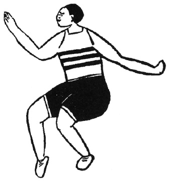 Figure de l&rsquo;édition de 1938 : le pas du poulet transi (寒鷄步)