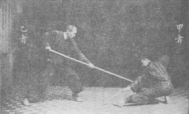 Planche 29 de l&rsquo;édition de 1930 : La tête du bâton s&rsquo;abat vers le bas après rotation