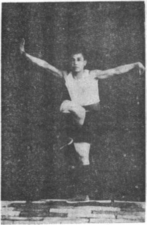 Posture 10, la paume qui soulève, planche de l&rsquo;édition de 1929