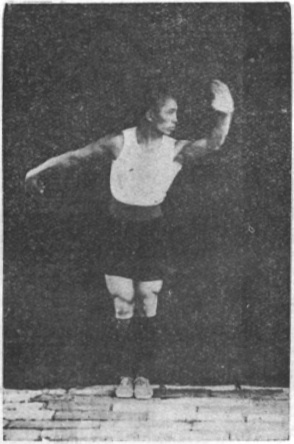 Posture 11, le pas pressé et la paume qui répond, planche de l&rsquo;édition de 1929