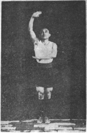 Posture 12, la posture qui soutient le ciel, planche de l&rsquo;édition de 1929