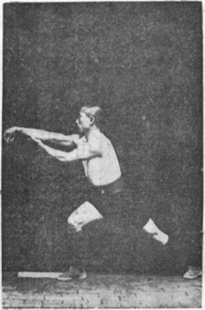 Posture 26, la paume qui fend, planche de l&rsquo;édition de 1929