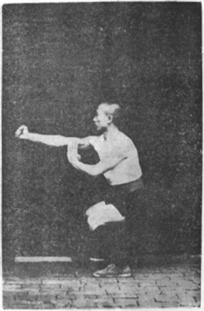 Posture 27, écarter et frapper, planche de l&rsquo;édition de 1929