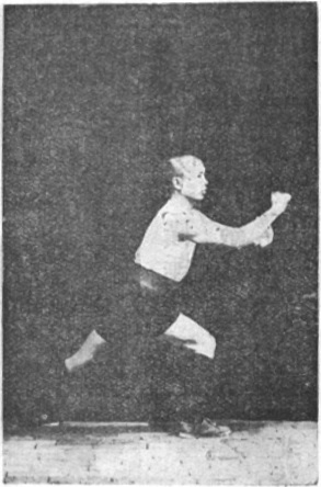 Posture 31, le poing latéral, planche de l&rsquo;édition de 1929