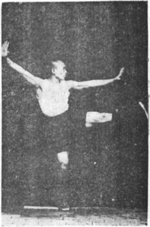 Posture 40, le pied qui pousse, planche de l&rsquo;édition de 1929
