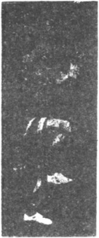 Figure 159 du manuel original de 1922 (教門彈腿圖說) — Neuvième ligne : heurter et verrouiller, forcer la porte (第九路\u3000碰鎖重閃門)