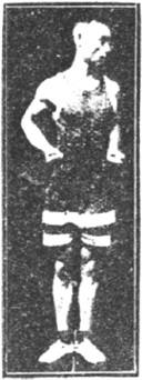 Figure 63 du manuel original de 1922 (教門彈腿圖說) — Quatrième ligne : tourner la meule, faire naître la merveille (第四路\u3000轉磨生奇關)