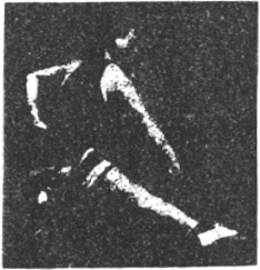 Figure 70 du manuel original de 1922 (教門彈腿圖說) — Quatrième ligne : tourner la meule, faire naître la merveille (第四路\u3000轉磨生奇關)