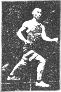 Figure 86 du manuel original de 1922 (教門彈腿圖說) — Cinquième ligne : le marteau qui taille, grimper pour s’approcher (第五路\u3000裁捶登來益)