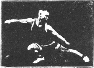 Figure 95 du manuel original de 1922 (教門彈腿圖說) — Sixième ligne : observer, sceller, clore (第六路\u3000堪管封畢然)