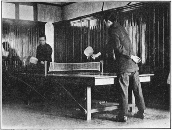 Photographie de ping-pong au Jingwu, Annales du Jingwu 1919