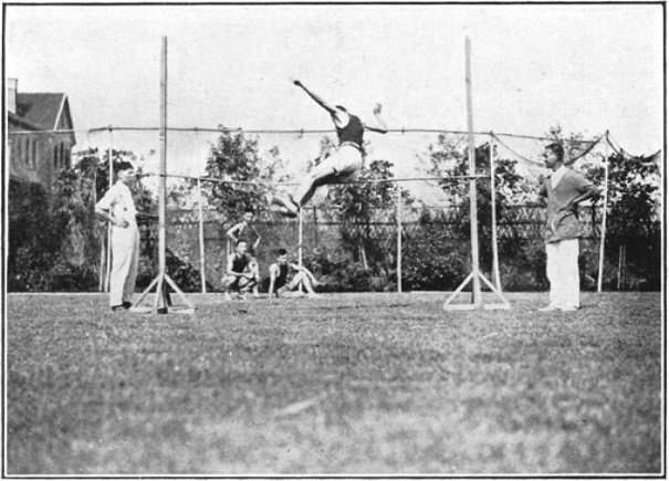 Photographie de saut en hauteur au Jingwu, Annales du Jingwu 1919