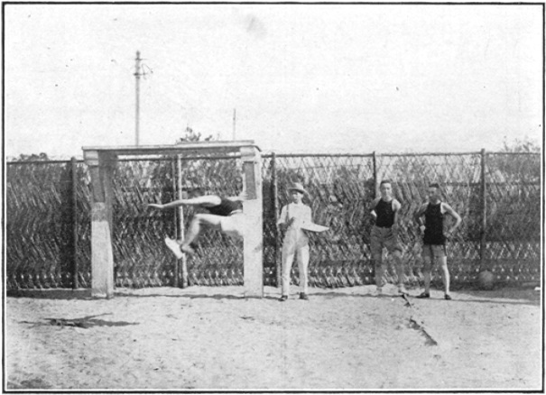 Photographie de saut en longueur au Jingwu, Annales du Jingwu 1919