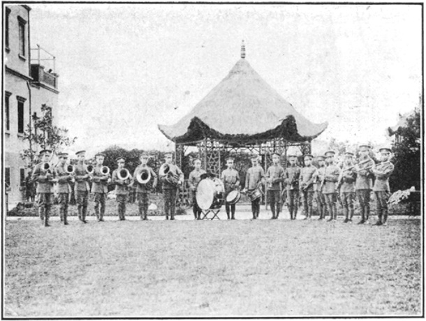 Photographie de la fanfare militaire du Jingwu, planche des Annales du Jingwu de 1919