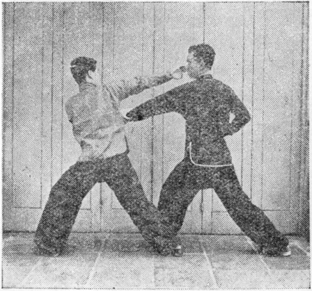 Posture 39a : A en effondrement griffe l&rsquo;oreille droite de B