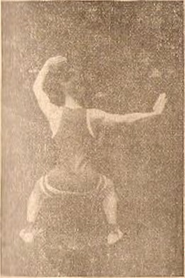 Posture 8, la paume droite qui suit, édition de 1928