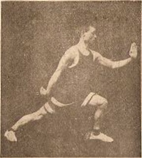 Posture 11, avancer et relever la paume, édition de 1928
