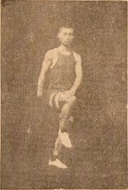 Posture 15, lever le genou à vide, édition de 1928