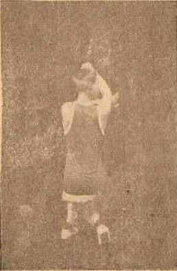Posture 7, pas en croix arrière, édition de 1928