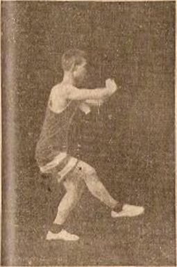 Posture 12, retour du corps à gauche, édition de 1928