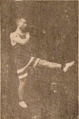 Posture 14, jambe élastique, édition de 1928