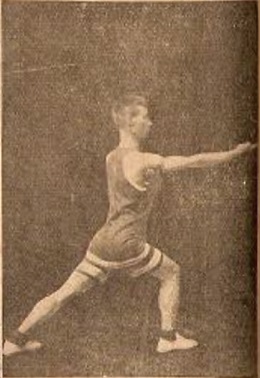 Posture 17, main qui presse, paume qui fend en couvrant, édition de 1928