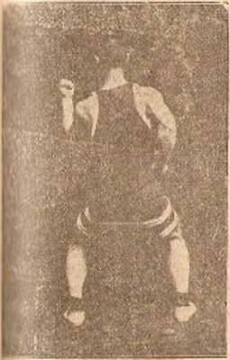 Posture 12, avancer en enroulant le coude gauche, édition de 1928