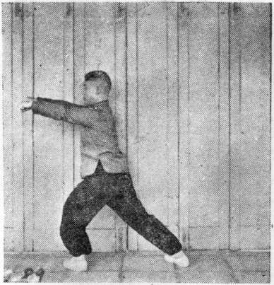 Figure 89 : la même action, position inverse, second temps