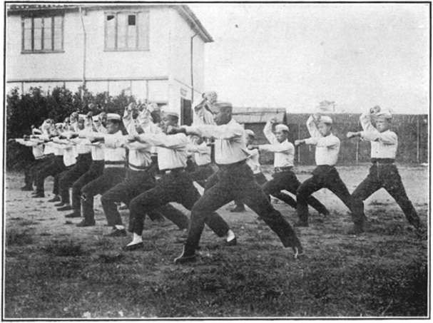 Cours à l’École chinoise de gymnastique