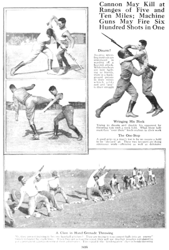 Pages 808 et 809 de Popular Science Monthly, juin 1918, première partie