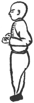 Doubles poings-lances, première figure