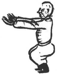 La chute en arrière, troisième figure