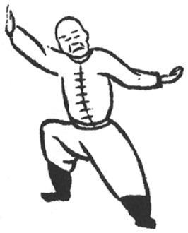 Le poing de la Grande Ourse, troisième posture