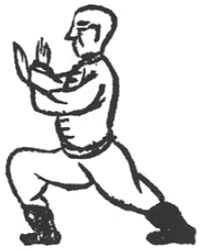 Le poing de la Grande Ourse, neuvième posture, seconde figure