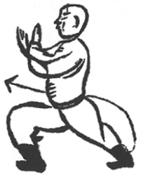 Le poing de la Grande Ourse, douzième posture, seconde figure