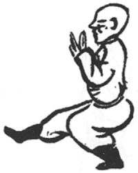 Le poing de la Grande Ourse, quatorzième posture, seconde figure